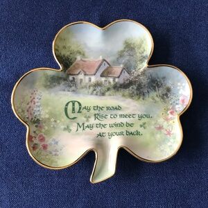 An Irish Blessing Heirloom Collector Plate Franklin Mint Hilary Scoffield ☘️